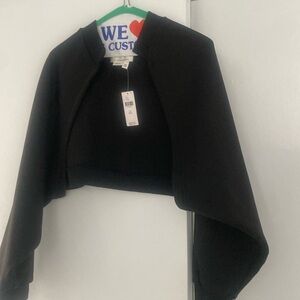 Black Shrug cropped full sleeve